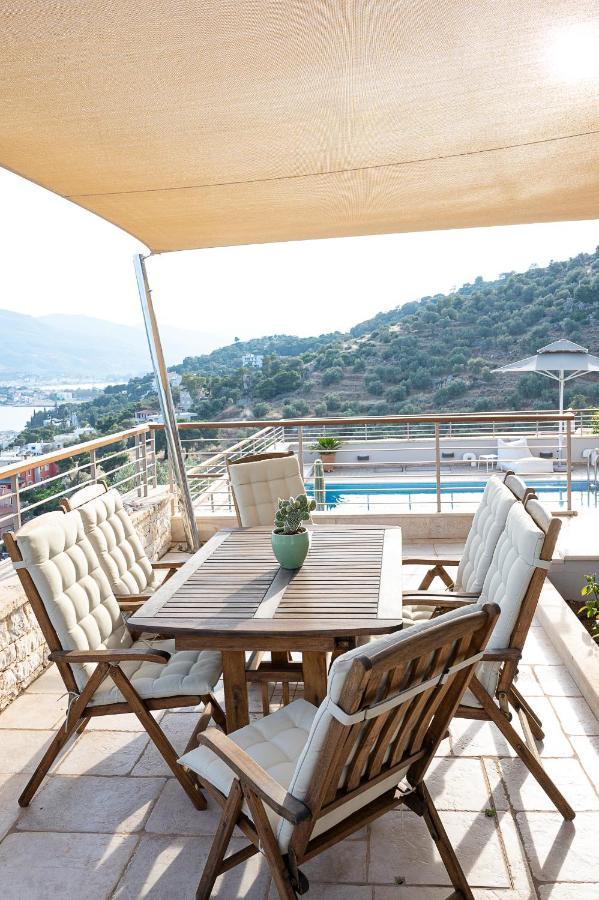 Kalavria Luxury Suites, Afroditi Suite With Magnificent Sea View And Private Swimming Pool. Poros Town Extérieur photo
