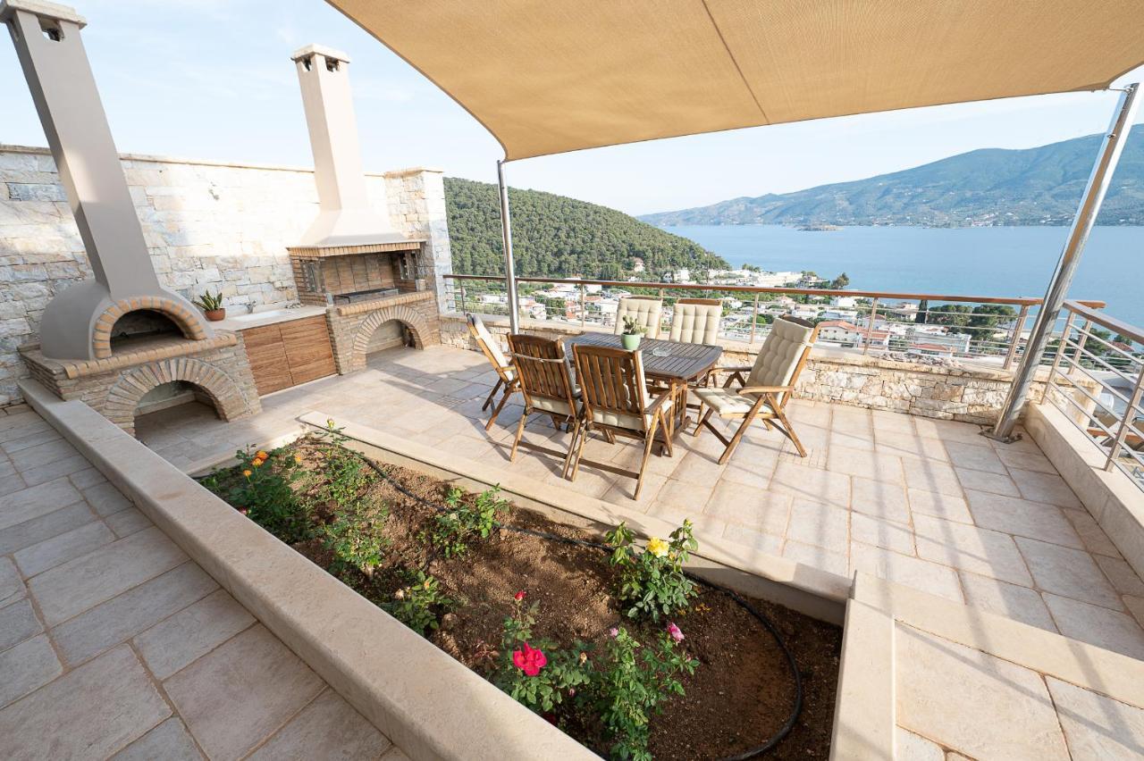 Kalavria Luxury Suites, Afroditi Suite With Magnificent Sea View And Private Swimming Pool. Poros Town Extérieur photo